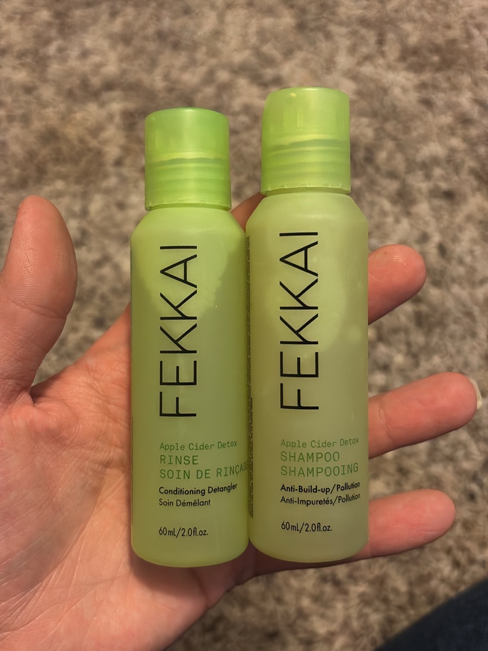 Fekkai Apple Cider Detox Shampoo & Rinse 60ml